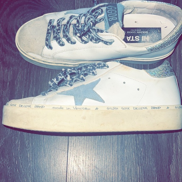 Size 37 Golden Goose Hi Star - Picture 3 of 5